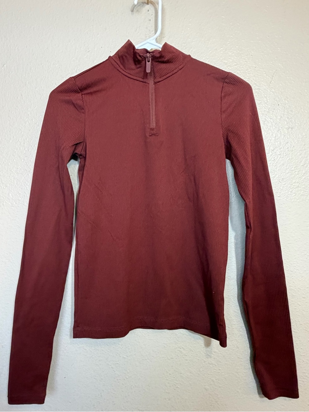 FLX Active/Outdoor Women's Ribbed Half-Zip Pullover - Size XS